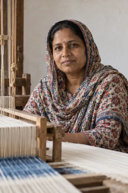 Rukhsana Khatoon, weaver, Bhagalpur