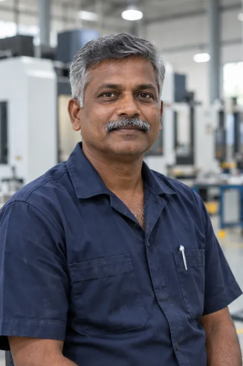 R. Balasubramaniam, plant head